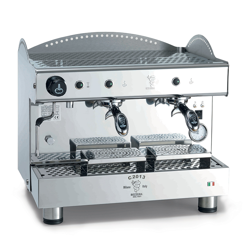 Machine à café 2 groupes semi automatique Bezzera